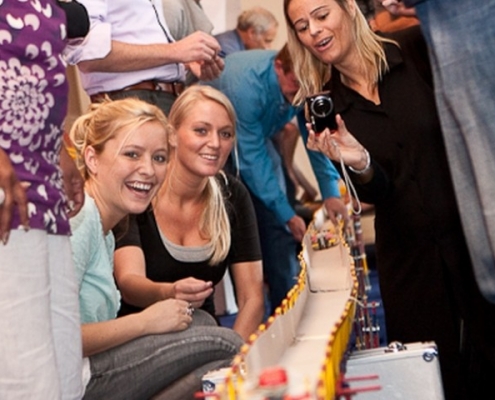 teambuilding sessie bruggen bouwen