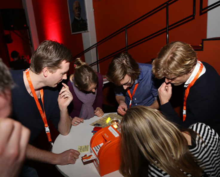 Teambuilding grote groepen escape room