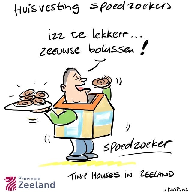 online cartooning van business meeting