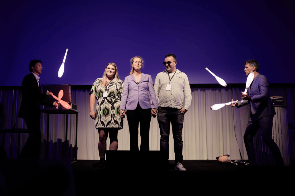 ijsbrekers voor teambuilding jongleershow