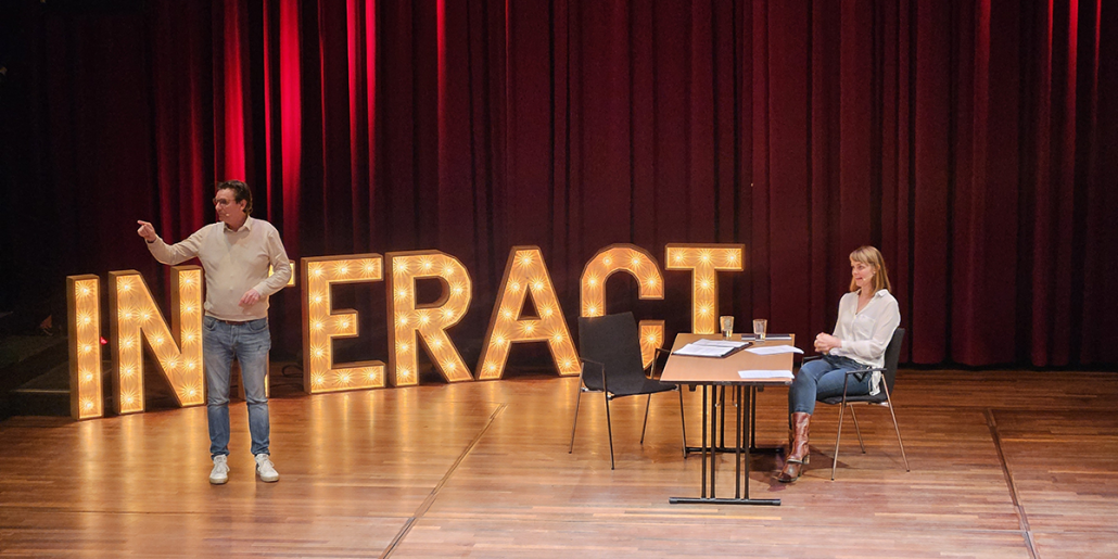 “De combinatie van humor en professionaliteit werkt!"